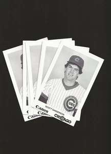 LOTE DE 10 TARJETAS POSTALES CANON SCOTT SANDERSON CHICAGO CUBS 1987 RARAS - Imagen 1 de 1