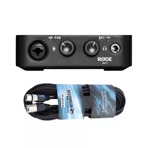 Rode AI-1 Interface + keepdrum XLR Kabel - Bild 1 von 7