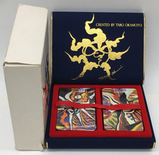 Taro Okamoto Original Art Playing Card 2 Set Sealed Collection Box From Japan