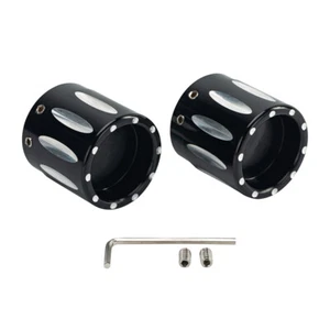 Front Axle Nut Covers Wheel Cap Tool Bolt For Harley Davidson Sportster 883 1200 - Foto 1 di 11