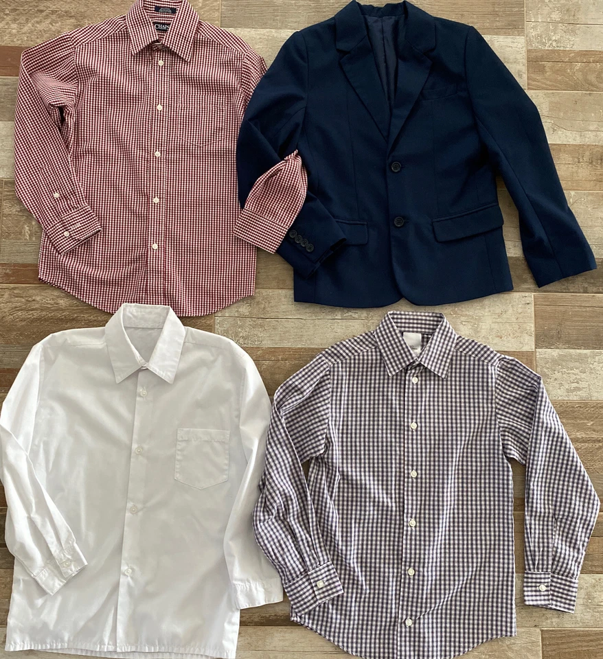 CHAPS, LUGAR PARA NIÑOS 4 piezas trajes elegantes de vacaciones niño talla 10 Foto 1 de 4