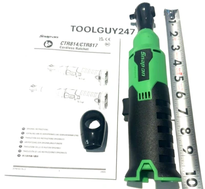 SNAP ON TOOLS литий-ионный привод CTR814 GDB 14,4 В 1/4 дюйма беспроводной бесщеточный храповик - Изображение 1 из 4