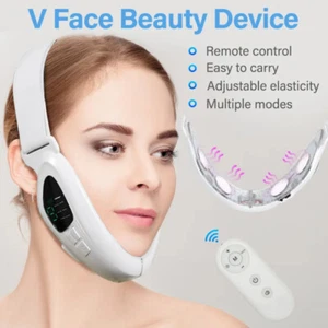 Face Lifting Device LED Photon Therapy Facial Slimming Massager V-Line Machine - Picture 1 of 18