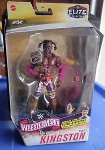 WWE ELITE COLLECTION "WRESTLEMANIA 36" series KOFI KINGSTON ACTION FIGURE NEW! - Picture 1 of 1