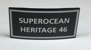 Cronógrafo de exhibición de placa de plástico BREITLING Superocean Heritage 46 acero dorado/ - Imagen 1 de 1