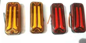 Luz LED Indicadores Delanteros Traseros Aptos para Suzuki Gypsy Samurai SJ410 SJ413 - Imagen 1 de 8