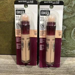 Maybelline Instant Age Rewind Eraser Multi-Use Concealer 121 ERASER 0.02 oz 2 Pc - Picture 1 of 4