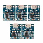 5 X 18650 Lithium Battery Tp4056 Charging Module Board Charger
