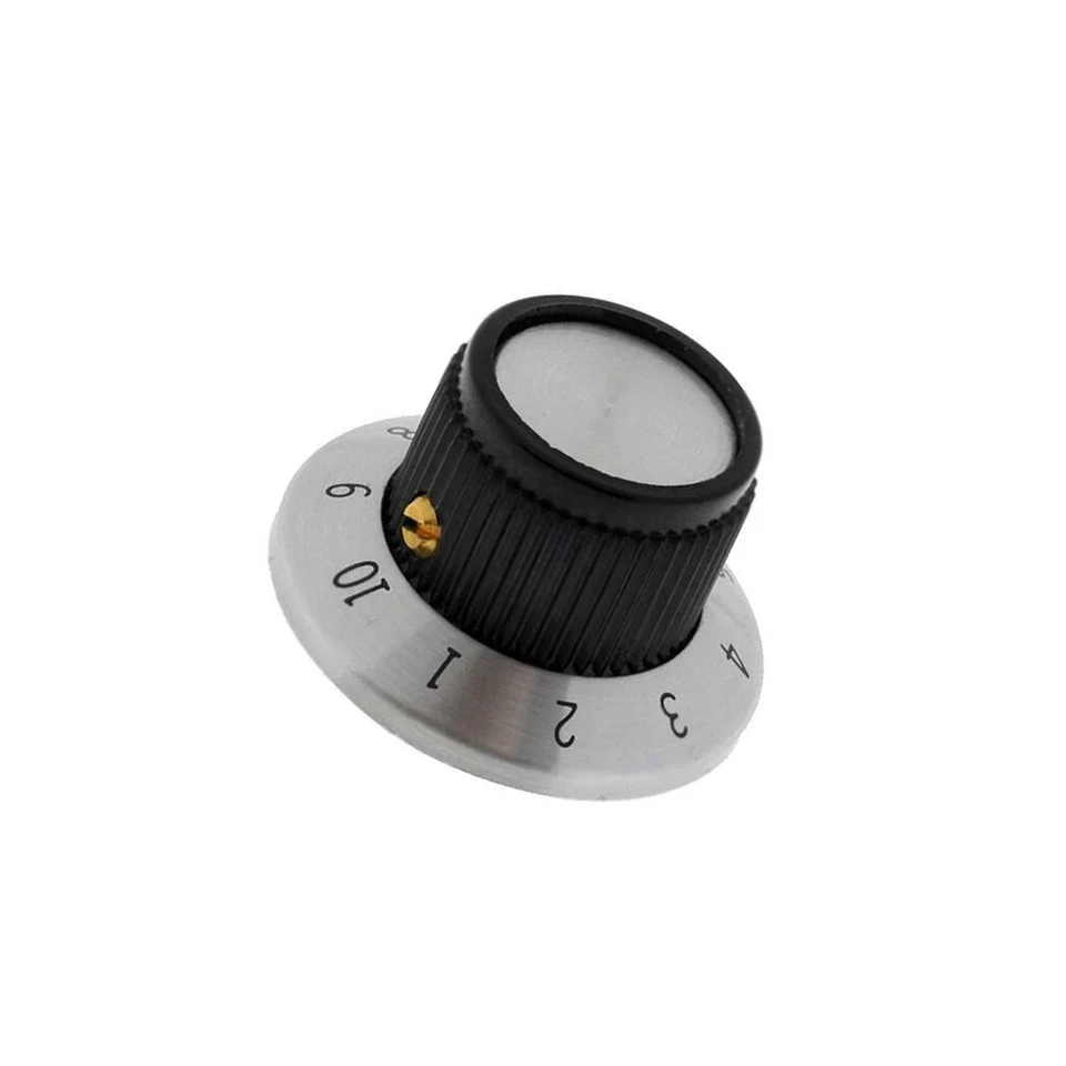 RN-117A knob with flange plastic Ø axis: 6.35mm Ø15.2x14.2mm SCI - Image 1 of 1