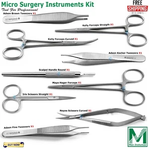 Mikrochirurgie-Set für empfindliche Gewebe Augenoptik oralchirurgische Instrumente - Bild 1 von 11