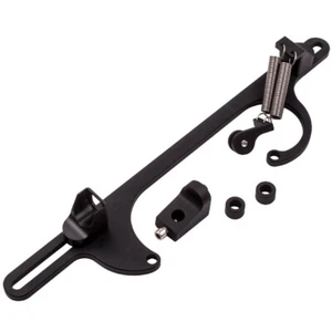 Throttle Cable Carb Bracket Kit Black Fit for Holley Carburetor 4150 4160 Series - Picture 1 of 11