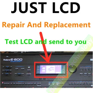 Original LCD Fit For Roland E 600 E-600 Piano Display Screen Repair Replace - Picture 1 of 3