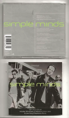 SIMPLE MINDS RARE UK 2xCD SET, TOTAL 8 TRACKS, MINT - Image 1 of 2