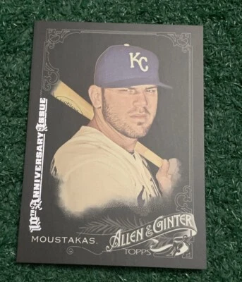 MIKE MOUSTAKAS - 2015 TOPPS ALLEN & GINTER X - 10º ANIVERSARIO - TARJETA BASE #155 Foto 1 de 3