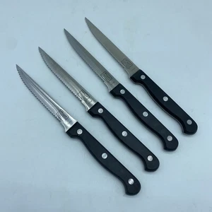 Chicago Cutlery 4 Piece Steak Knife Set 5 inch serrated 1L11D - Picture 1 of 7