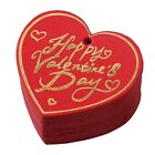 100pcs Heart Shaped Cards Gift Labels Cake Decor Tag  Festive & Party SupplieS