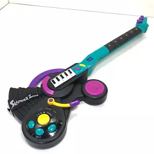FUNKTIONIERT! LESEN - VIDEO - Vintage 90er Alaron Slammer Jammer E-Rock Gitarre - Bild 1 von 12