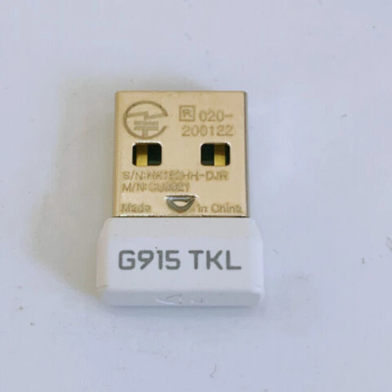 USB Dongle Receiver Adapter for Logitech G915TKL WHITE - Image 1 of 1