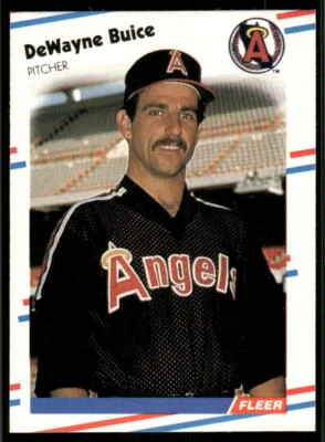 1988 Fleer #487 DeWayne Buice - Image 1 of 2