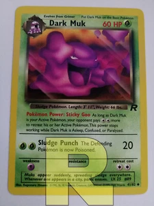Dark Muk ® Rocket 41/82 ® Non Comune ® Pokemon ® Inglese ® EX - Picture 1 of 12