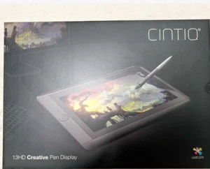 Gebrauchter Wacom Cintiq 13HD DTK-1300 Interaktiver Stift Original Zubehör - Bild 1 von 6