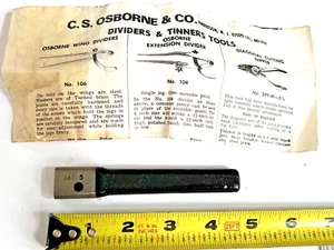 C.S. Osborne Spinner Nieten Setzer #169-4 Loch Made in USA - Bild 1 von 4