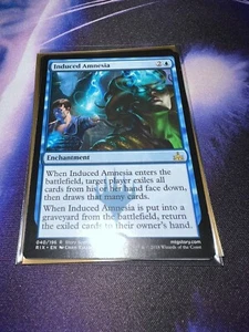 Mtg Singles - Induced Amnesia - Rivals of Ixalan - Rare - LP - Picture 1 of 1