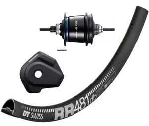 LAST! Shimano Alfine Di2 CL disc 11 speed DT RR481 Sapim Race Alfine Di2 motor - Picture 1 of 1