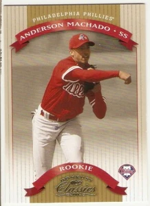 ANDERSON MACHADO ROOKIE SERIAL /1500 2002 DONRUSS CLASSICS 137 PHI PHILLIES - Picture 1 of 1