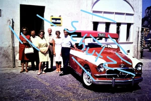 Dia Slide Foto Italien Italia Oldtimer Taxi auf Capri 1964 - Bild 1 von 2