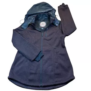 Halifax HFX HIgh Performance Women’s Size XL Burgundy, Black Jacket Coat - Picture 1 of 7