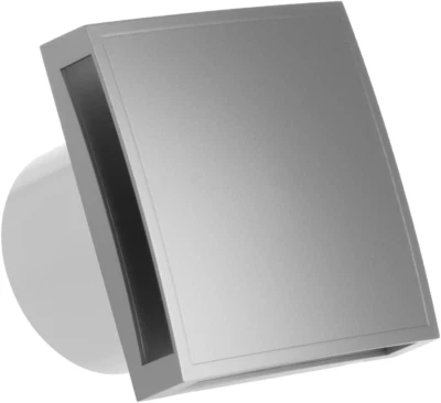 Ø 125Mm Aspiratore Bagno - Ventola Aspirazione Argento - Estrattore Aria - Venti - Immagine 1 di 4