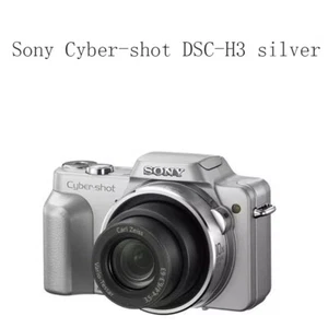 Sony Cyber-shot DSC-H3 8.1MP 10X Optical Zoom CCD Digital Camera - Silver - Picture 1 of 8