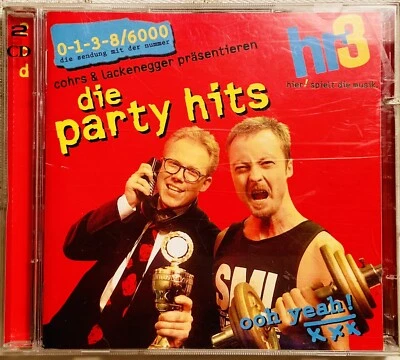 hr3-0-1-3-8/6000-Cohrs & Lackenegger präs. Die Party Hits [2 CD] Red 5, Futur... - Bild 1 von 2