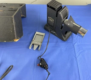 Antique vtg 1940’s Miniature Picturol Model RK Slide Projector in Original Case - Picture 1 of 5