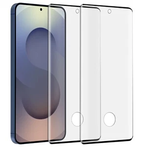 Confezione da 2 proteggi schermo per Samsung Galaxy S25 S25+/vetro temperato ultra trasparente - Foto 1 di 30