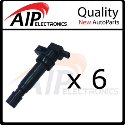 New SET OF 6 Ignition Coil for 2006-2012 Hyundai Genesis Kia Optima 3.8L 2.4L - Image 1 of 4