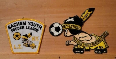 Vintage Soccer Team Patch Lot - Sachem Youth Soccer - Long Island, NY [1980's] - Image 1 of 4