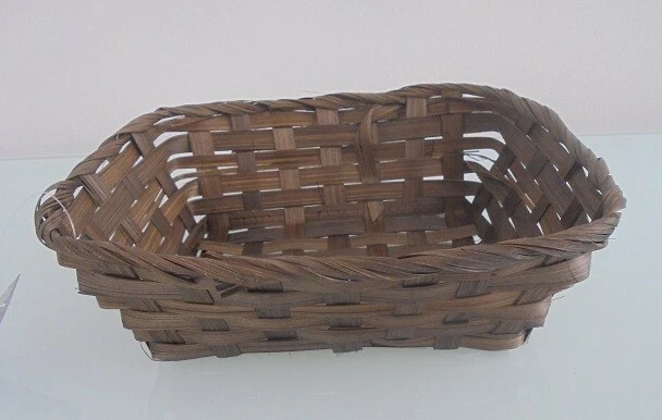 TRE CESTINI RETTANGOLARE - COLORE: TESTA DI MORO - Immagine 1 di 1