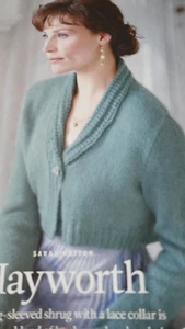 Pattern For Lady's Simple Cardigan In Aran yarn.-Sizes 32-46ins - Picture 1 of 4