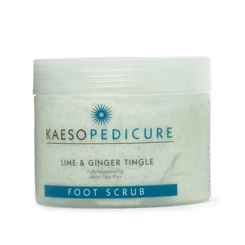 Kaeso Pedicure LIME & GINGER TINGLE Foot Scrub - 450ml Medium Tub