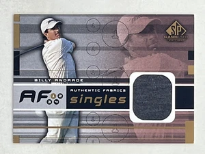 Billy Andrade 2003 SP Game Used Edition Authentic Fabrics Singles @AF-BA Relic - Picture 1 of 2