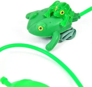 Japanese toys Jumping frog Kaeru chan 2.2×1.4×21.1 inch Green From Japan New - Picture 1 of 6