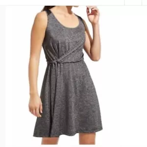 Athleta Tank Dress Womens XS Gray Sweet Saturday Sleeveless - Picture 1 of 4