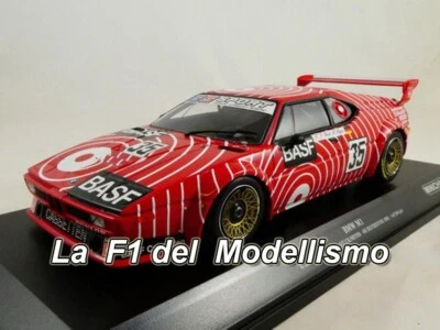 Minichamps BMW M1 BASF #35 Stuck Heyer 6h Silverstone 1981 1/18 155812935 - Immagine 1 di 3