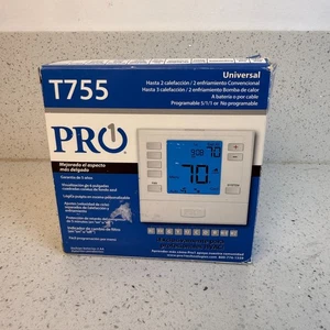 Termostato de pantalla táctil programable de 7 días PRO1 IAQ T755S - Imagen 1 de 7