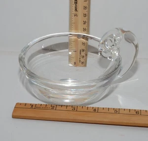 Steuben Art Glass Crystal Signed Snail Bowl Paperweight Over 5" Long Rare - Picture 1 of 5