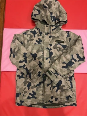 Chaqueta de Snowboard Burton Juvenil Talla Mediana Thermacoreeco Espacio para Crecer Verde Foto 1 de 4