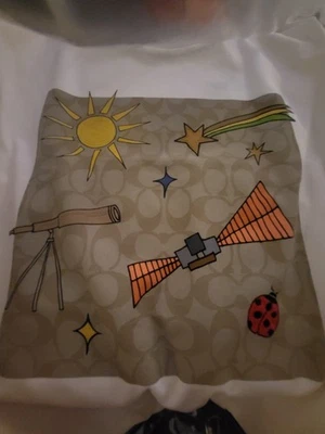 Camiseta Cuadrada XXL Coach X Observed By Us Signature NUEVA CON ETIQUETAS ¡RARA Diseño Auténtica! COACH Foto 1 de 4