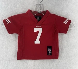 NFL San Francisco 49ers Colin Kaepernick Jersey Toddler Red Sz 0-3 Months Rare - Picture 1 of 10